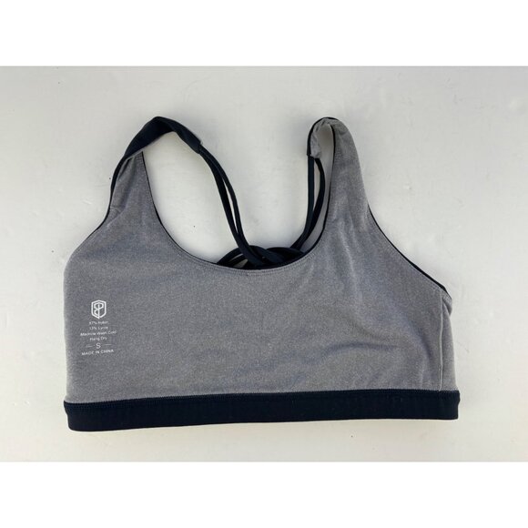 Born Primitive Vitality 2.0 Sports Bra Navy Blue Strappy Back Size Small - Picture 7 of 11